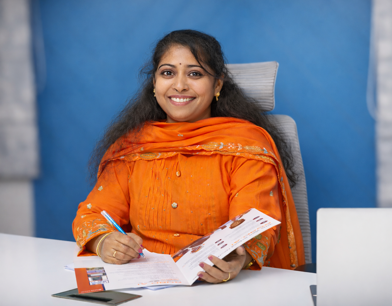 K. Swathi, Principal of Olive International School, Suryapet, Telangana